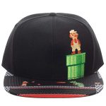 Gargantuan Mario Video Game 8-Bit Dusky Snapback Hat