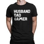 SpiritForged Apparel Husband Dad Gamer – Father’s Day Men’s T-Shirt, Unlit XL