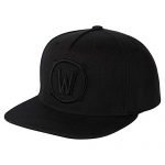 JINX World of Warcraft Blackout Model Snapback Baseball Hat, Shaded, One Size