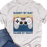 Daddy by Day Gamer by Night Father Loves Game Father’s Day T Shirt, Hoodie, Long Sleeves T-Shirt, Sweatshirt – Gift Father’s Day 2020 (99)