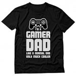 Gamer Dad Shirt Gift for Father Chilly Dad’s Gaming T-Shirt Medium Sunless