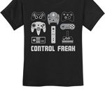 TeeStars – Video Game Aid an eye on Freak Gaming Amusing Gamer Formative years Children T-Shirt Small Dusky