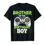 Brother of the Birthday Boy Matching Video Game Birthday T-Shirt