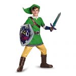 Link Deluxe Child Costume, Successfully-organized (10-12)