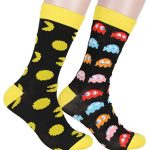 Nintendo Pac-Man Maze Arcade 2 Pack Crew Socks