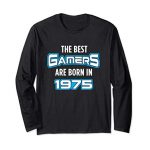 Reward for 45 one year Aged: Video Gamer 1975 45th Birthday Long Sleeve T-Shirt