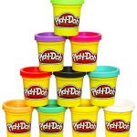 Play-Doh Modeling Compound 10 Pack Case of Colors, Non-Toxic, Diversified Colors, 2 OuncesCans, Ages 2 & Up, (Amazon New), Multicolor