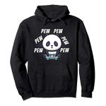 Gamer Panda Console Gaming Lover Gifts Pullover Hoodie
