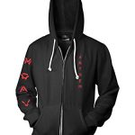 JINX Anthem Flying High Zip-Up Gamer Hoodie, Sad, Medium