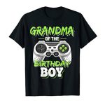 Grandma of the Birthday Boy Matching Video Game Birthday T-Shirt