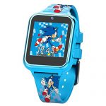 Sonic the Hedgehog Contact-Conceal Smartwatch, Built in Selfie-Camera, Non-Toxic, Easy-to-Buckle Strap, Blue Smartwatch – Mannequin: SNC4055AZ