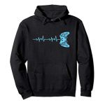 Gamer Heartbeat Lifeline Popular Video Recreation Controller Reward Pullover Hoodie