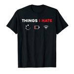 Issues I Abominate TShirt Programmer Gamer Relaxing Reward Figuring out