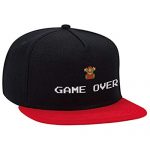 Excellent Mario Bros Shadowy 8 Bit Mario Recreation Over Brim Baseball Hat