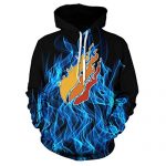 Printed 3D Preston Hearth Nation Playz Gamer Ladies/Teen/Kid’s/Boys Flame Pullover Hoodies Sweatshirt Dimension S