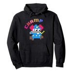 Champ – Traditional Low Res Retro Gamer Fabricate Pullover Hoodie