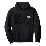 Imposter Amongst Sport Us You Spy Sus Gamer Crew Costume Fan Pullover Hoodie