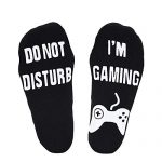 Attain No longer Disturb Socks, No Jog Gaming Sock for Men Ladies folks Gamer Enthusiasts (Dark)