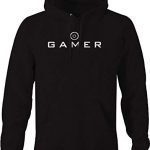 Novelty Inc Vitality Button Gamer Hoodie for Mountainous Men 3XL Sad