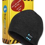 Bargeebai Unisex Beanie Hat Bluetooth Wirless Upgraded Loud Stereo Speaker Queer Correct Adorable Drop Iciness Birthday Tech Gifts Below 20 Teen Boy Man Woman Lady Knit Cranium Cap (Sunless Grey)