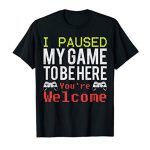 Video Games Shirt For Avid gamers | TShirt For Males, Boys, Kids. T-Shirt