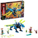 LEGO NINJAGO Jay’s Cyber Dragon 71711 Ninja Motion Toy Building Equipment, Modern 2020 (518 Items)