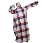 Snuggie- The Customary Wearable Blanket That Has Sleeves, Warm, Cushy, Supreme Restful Fleece, Purposeful Blanket with Sleeves & Pockets for Adult, Females, Males, As Considered On TV- Plaid