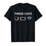Issues I Abhor Programmer Gamer Laptop Nerd-Stress-free Present Notion T-Shirt