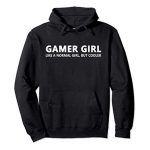 Gamer Lady Humorous Gaming Lady Pullover Hoodie