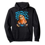 Pew Gamer Sloth Funny PewPewPew Video Gaming Sloth Reward Pullover Hoodie
