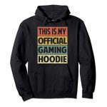 Comic Gamer Reward Hoodie Retro This Is My Legitimate Gaming Pullover Hoodie