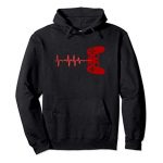 Gamer Heartbeat Shirt Christmas Reward Boyfriend Boys Gaming Pullover Hoodie