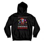 Christmas is Among Us Hooded Sweatshirt, Pop Culutre Video Game Hoodie, Gift for Players, At ease Cotton Sweatshirt (Murky, Medium)