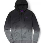 Twitch Dip Dye Zip Up Hoodie S Murky