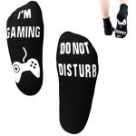 Manufacture Not Disturb I’m Gaming Socks, Gaming Sock Humorous Novelty Huge Valentine’s Day Gifts for Teen Boys Mens Gamer Formative years Sons Husbands Boyfriends