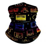 Sport Video Gaming Sample Unlit (2) Commence air Seamless Face Conceal Tube Bandana Multifunctional Safety Neck Gaiter Scarf Headwear