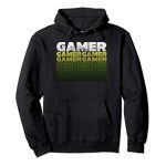 Gamer Hoodie Vintage Retro Vogue Fathers Day Video Game Reward