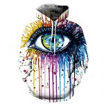 Unisex Sensible 3D Sweatshirt(XXL/XXXL, Digital Eyes)