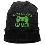 FOECBIR Aiw Wfdnn Beanie Hat Belief Me, I am A Gamer On each day basis Knit Cap for Men’s DeepHeather