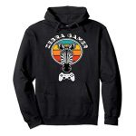 Zebra Gamer Controller Graphic Ruin For Gamer Kids Pullover Hoodie