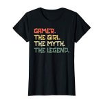 Gamer. The Lady. The Fantasy. The Fable. – Gamer Lady T-Shirt