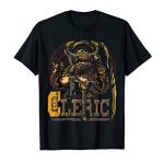 Dwarven Cleric RPG Fantasy Dungeons Roleplaying Gamers T-Shirt