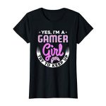 Gamer Girl Gift For Girl Gamer T-Shirt