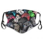 Video Game Controller Dustproof face masks for Ladies folk, Dustproof face masks for Grownup