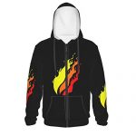 CVGHJ Preston Fire Nation Playz Gamer Style Flame Hoodie Pullover Boys/Ladies/Teen/Kid’s Sweatshirt