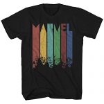 Wonder Color Daze Avengers X-Men Superhero Colossal Hero Comics Adult Mens Graphic Tee T-Shirt (Sunless, Medium)