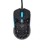 G-Wolves Hati S HTS Stardust 49g Ultra Gentle-weight Honeycomb Fabricate Wired Gaming Mouse up to 16000 DPI – 3389 Performance Sensor – (Shaded)