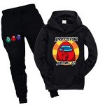 Childhood Amongst Gamer US Hoodie and Sweatpants Swimsuit Boys Girl Tracksuit Discipline 2 Portion Outfit Sweatsuit Sad