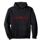 Pc Video games Gamer Controller Heartbeat Gift Gaming Pullover Hoodie