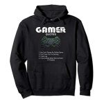 Gamer Humorous Quotes Video Video games Gaming Present Boys Ladies Young people Pullover Hoodie